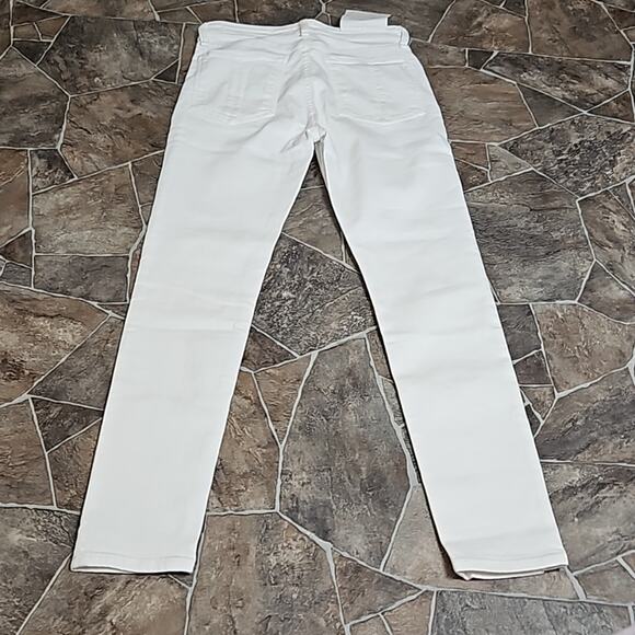 NWT Rag & Bone High Rise Skinny Jeans  Sz 26 in White - Picture 11 of 13